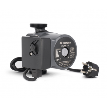 VMCP01-25601301 Насос циркуляционный 25/60-130, без гаек, с кабелем  Varmega