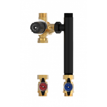 VMPG23 Насосная группа V-Flow, с 3-ходовым клапаном 3/4", сталь, без насоса и привода Varmega