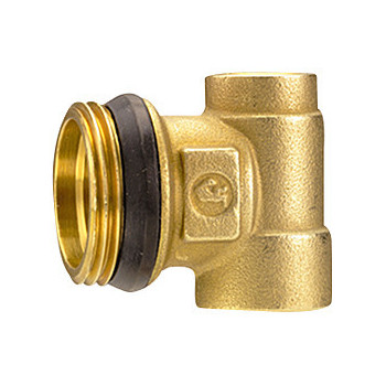 R591D Концевой элемент коллектора  1" x 1/2" x 3/8" Giacomini
