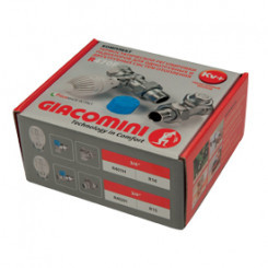 R470F Комплект термостат.3/4" прямой для отопительного прибора Giacomini R470F Комплект термостат.3/4" прямой для отопительного прибора Giacomini