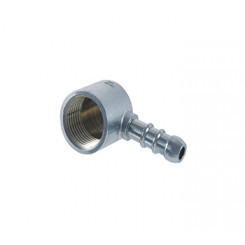 471EGN Штуцер  1/2"М х 14 никель УГЛОВОЙ  TDM Brass