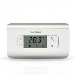 Комнатный радиотермостат с LCD дисплеем+приемник  Fantini Cosmi CH115RF-kit