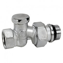 R17TG Клапан настроечный 1/2" прям.  Giacomini