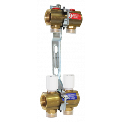 R553D Коллектор 1"х3/4"Ek. для радиат. отопл, 2 контура Giacomini R553D Коллектор 1"х3/4"Ek. для радиат. отопл, 2 контура Giacomini
