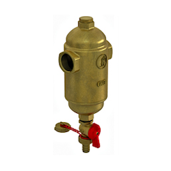 R146D Дешламатор (с возможностью деаэрации) 1"  Giacomini