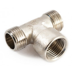 270012N Тройник 1/2"х1/2"х1/2" ПМП Т-образн. GF 270012N Тройник 1/2"х1/2"х1/2" ПМП Т-образн. GF