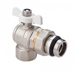 BV.523 Шаровый кран для радиаторов америк. УГЛ, 1/2" MVI Серия Premium BV.523 Шаровый кран для радиаторов америк. УГЛ, 1/2" MVI Серия Premium