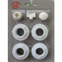 S1-0712   Комплект д/радиатора 1/2" силикон Sunny Heater