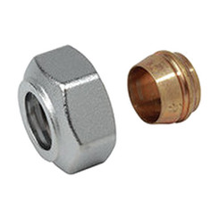 R178E Евроконус 12х3/4"Ek. для меди  Giacomini