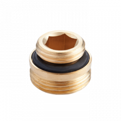 TR.435 Переходник 1/2"x3/4" с герметичной прокладкой ШАР  MVI