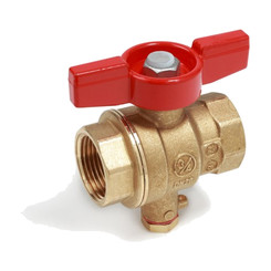 R851T Шаровый кран   1/2"ММ под термометр, бабочка  Giacomini 850serie