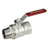 R254L Шаровый кран   3/4"ПМ ручка  Giacomini 250serie