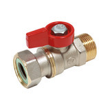 R254P-1 Шаровый кран с накидной гайкой 1/2"П х1/2"М бабочка Giacomini 250serie R254P-1 Шаровый кран с накидной гайкой 1/2"П х1/2"М бабочка Giacomini 250serie