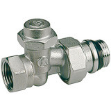 R715TG Клапан настроечный со сливом 3/4" прям. (отвод без прокладки) Giacomini
