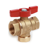 R701F Шаровый кран  1"ММ со встроенным фильтром  Giacomini 700serie