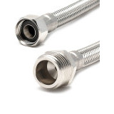 Подводка для воды  120см. 1/2"ПМ АНТИКОРРОЗИЯ TAQ ACB МG-1212-1200 TUCAI