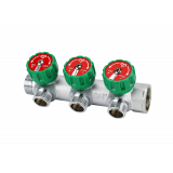 VMMM01-C05043 Коллектор 3/4"х1/2" с вентил с 3-мя вых. ник. Varmega VMMM01-C05043 Коллектор 3/4"х1/2" с вентил с 3-мя вых. ник. Varmega